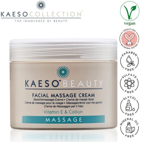 KAESO BEAUTY gazdag tápláló, regeneráló arc-, nyak és dekoltázs masszázskrém 450 ml