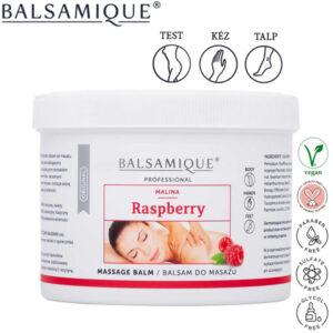 BALSAMIQUE Professional RASPBERRY málnás masszázsbalzsam 500 ml